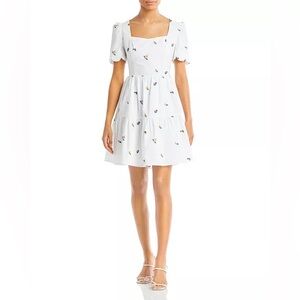 Endless Rose Floral Embroidered Mini Dress